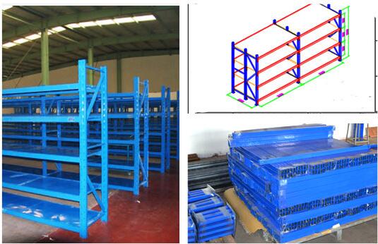 深圳龙岗货架厂轻型仓储货架案例